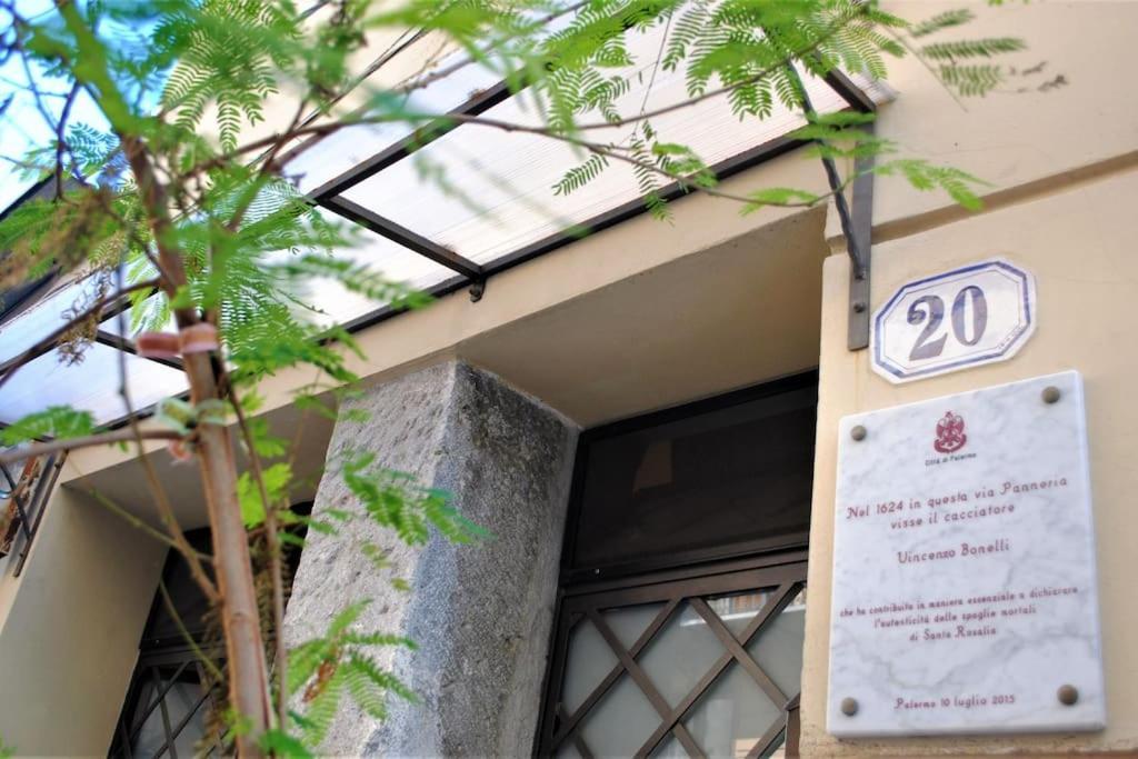 Appartement La Casa Del Cacciatore - Alloggio Con Terrazzo à Palerme Extérieur photo